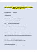 BAEPs Module 5 Exam Questions and Answers &vert; 2026  &vert; 100&percnt; Correct Answers 