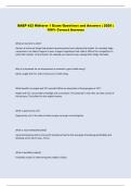 BAEP 423 Midterm 1 Exam Questions and Answers &vert; 2026 &vert;  100&percnt; Correct Answers 