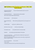 BAEP 450 Midterm Exam Questions and Answers &vert; 2026 &vert; 100&percnt;  Correct Answers 