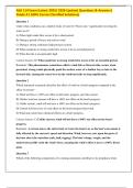 ASA 114 Exam &lpar;Latest 2025&sol; 2026 Update&rpar; Questions & Answers&vert; Grade A&vert; 100&percnt; Correct &lpar;Verified Solutions&rpar;