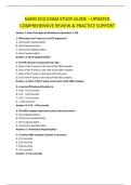 MAYO ECG EXAM STUDY GUIDE &ndash; UPDATED  COMPREHENSIVE REVIEW & PRACTICE SUPPORT