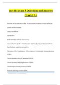 nur 414 exam 3 Questions and Answers Graded A&plus;