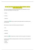 HAP FINAL EXAM STUDY QUESTIONS WITH CORRECT ANSWERS&vert; 2025&sol;2026  LATEST UPDATE &lpar;GRADE A&plus;&rpar;