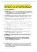 CERTIFIED LIFE SAFETY SPECIALIST &lpar;CLSS-HS&rpar; FOR HEALTH CARE FACILITY MANAGERS EXAM QUESTIONS WITH VERIFIED ANSWERS LATEST UPDATED 2026&sol;2027&period;