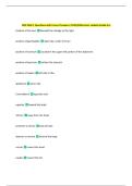 HAP QUIZ 1 Questions with Correct Answers&vert; 2025&sol;2026 Latest Update &lpar;Grade A&plus;&rpar; 