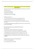 HIV&sol;AIDS&comma; Lewis Medsurg Chapt 15 &ndash; HIV Exam Questions with Correct Answers&vert; New Update  Guaranteed Success 
