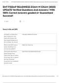 EMT FISDAP READINESS EXAM &num;1 EXAM &lpar;2025&rpar; UPDATE Verified Questions And Answers &vert; With 100&percnt; Correct Answers graded A&plus; Guaranteed Success&excl;&excl;