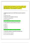 Certified Medical Gas Inspector Exam Test &lpar;ASME&sol;ASSE 6020&rpar; Questions And Correct Answers &lpar;Verified Answers&rpar; With Rationales &vert; Latest 2026&sol;2027 Graded A&plus;&period;