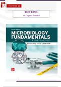 Test Bank &ndash; Microbiology Fundamentals&colon; A Clinical Approach &lpar;3rd Edition&rpar; by Marjorie Kelly Cowan & Heidi Smith &vert; All Chapters 1&ndash;22 Complete