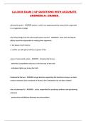 CJL3038 EXAM 3 UF QUESTIONS WITH ACCURATE ANSWERS A&plus; GRADED 