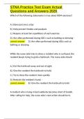 STNA Practice Test Exam Actual Questions and Answers 2026&period;docx
