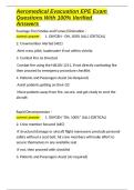 Aeromedical Evacuation EPE Exam Questions With 100- Verified Answers&period;docx