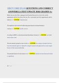 MSCP CORE EXAM QUESTIONS AND CORRECT ANSWERS&vert; LATEST UPDATE 2026&vert; GRADED A&plus;