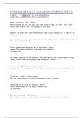 3P HIGH STAKES EXAM QUESTIONS WITH 100 CORRECT ANSWERS