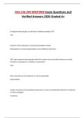 ASU CSE 240 MIDTERM Exam Questions and Verified Answers 2026 Graded A&plus;