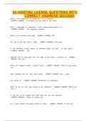 2A HOISTING LICENSE QUESTIONS WITH CORRECT ANSWERS 2025-2026