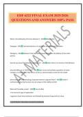 EDF 6222 FINAL EXAM 2025&sol;2026 QUESTIONS AND ANSWERS 100&percnt; PASS