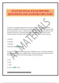 FNAN 522 FINAL EXAM 2025&sol;2026 QUESTIONS AND ANSWERS 100&percnt; PASS