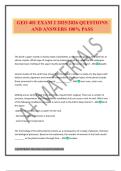 GEO 401 EXAM 2 2025&sol;2026 QUESTIONS AND ANSWERS 100&percnt; PASS
