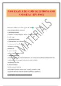 N300 EXAM 1 2025&sol;2026 QUESTIONS AND ANSWERS 100&percnt; PASS