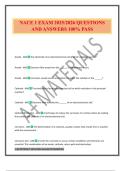NACE 1 EXAM 2025&sol;2026 QUESTIONS AND ANSWERS 100&percnt; PASS