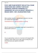EVOC AMR EXAM NEWEST 2026 ACTUAL EXAM  QUESTIONS AND CORRECT DETAILED  ANSWERS &lpar;VERIFIED ANSWERS&rpar; ALL  ANSWERED &lbrace;30 Q & A&rcub; ALREADY GRADED A&plus; &vert;  BRAND NEW&excl; &vert; 100&percnt; GUARANTEED PASS 