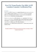 CLC Exam Questions 2026&colon; ALPP Practice Test with Answers & Explanations
