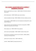 1631 EXAM 3 QUESTIONS WITH CORRECT ANSWERS 20252026&period;