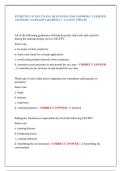 ESTHETICS STATE EXAM &vert; QUESTIONS AND ANSWERS &vert; VERIFIED  ANSWERS &vert; ALREADY GRADED A&plus; &vert; LATEST UPDATE 