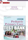 Complete Test Bank &ndash; Burns&rsquo; Pediatric Primary Care&comma; 7th Edition &lpar;Dawn Lee Garzon&rpar; &vert; All Chapters &vert; Verified Answers &lpar;A&plus;&rpar;