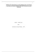 WMM1 D372 Introduction to system thinking Task 2&colon; ICUP hone Case Study on Systems Thinking 2025-2026 Western Governors University