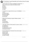 CST Certification Surgical Specialties &sol; General Surgery Guide &sol; 2025 Update &sol; Score 100&percnt;