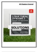 Solutions Manual for Structural Dynamics&colon; Concepts and Applications &lpar;1st Edition&comma; 2017&rpar; by Busby &ndash; Covers All Chapters
