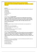 BUSN 410 WEEK 8 FINAL EXAM &vert; ACTUAL EXAM QUESTIONS AND ANSWERS VERIFIED BY EXPERT &vert; LATEST UPDATE