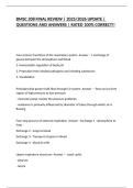 BMSC 208 FINAL REVIEW &vert; 2025&sol;2026 UPDATE &vert; QUESTIONS AND ANSWERS &vert; RATED 100&percnt; CORRECT&excl;&excl;