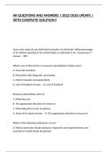 IHI QUESTIONS AND ANSWERS &vert; 2025&sol;2026 UPDATE &vert; WITH COMPLETE SOLUTION&excl;&excl;