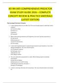 ATI RN VATI COMPREHENSIVE PREDICTOR  EXAM STUDY GUIDE 2026 &ndash; COMPLETE  CONCEPT REVIEW & PRACTICE MATERIALS  &lpar;LATEST EDITION&rpar;