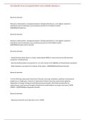PSYCHIATRY FINAL EXAM QUESTIONS AND ANSWERS GRADED A&plus;