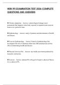 HKIN 191 EXAMINATION TEST 2026 COMPLETE QUESTIONS AND ANSWERS