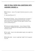 HKIN 191 FINAL PAPER 2026 QUESTIONS WITH ANSWERS GRADED A&plus;