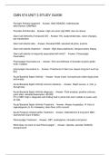 CMN 574 UNIT 3 STUDY GUIDE