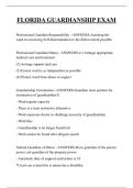 FLORIDA GUARDIANSHIP EXAM QUESTIONS AND ANSWERS 2026