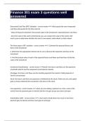 Finance 301 exam 3 questions well answered