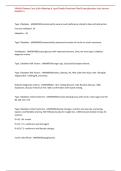NR-601 Primary Care of the Maturing & Aged Family Practicum Final Exam Questions And Answers Graded A&plus;