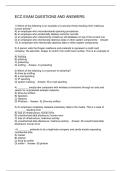 ECC EXAM QUESTIONS AND ANSWERS