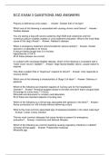 ECC EXAM 3 QUESTIONS AND ANSWERS