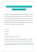 FNAN 522 Final Exam Questions and Answers Graded A&plus;