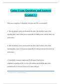 Cpma Exam Questions and Answers Graded A&plus;