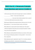 NBCE Part II - Chiropractic Principles Exam Questions and Answers Graded A&plus;