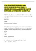 NHA EKG PRACTICE EXAM 2026 COMPREHENSIVE STUDY GUIDE 3 PRACTICE EXAMS 300 QUESTIONS WITH DETAILED ANSWERS AND RATIONALES